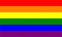 Gay Pride Flag (Six Colour Rainbow)